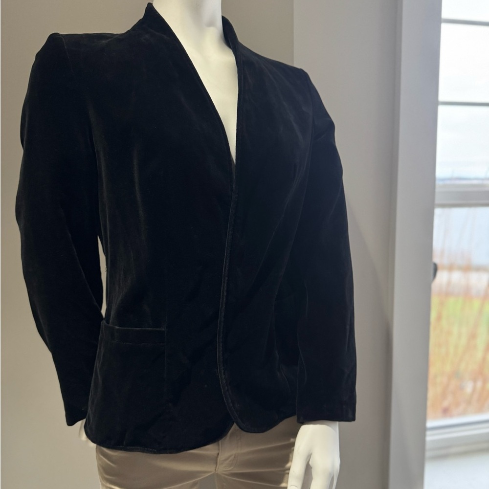 TanJay Classic Black Velvet Jacket